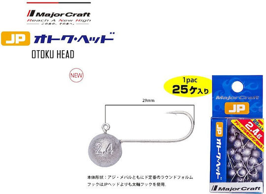 Majorcraft Jigpara Otoku Head 2.2gr