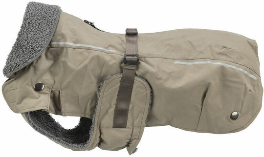 Trixie Rouen Beige Dog Coat with 34cm Back Length