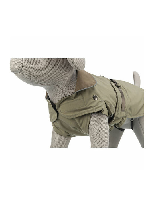 Trixie Hermy Hundemantel Orange mit Rückenlänge 33 cm.