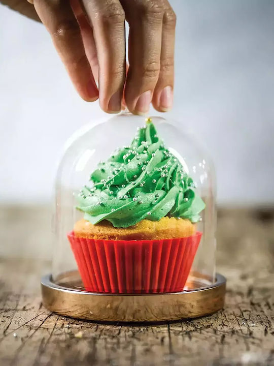Silikomart Φόρμα Ζαχαροπλαστικής για Cupcakes/Muffins από Σιλικόνη 6τμχ