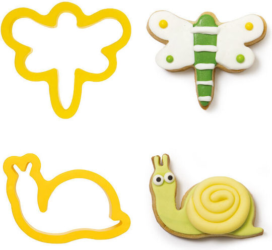 Pastry Cutters Dragonfly-Snail