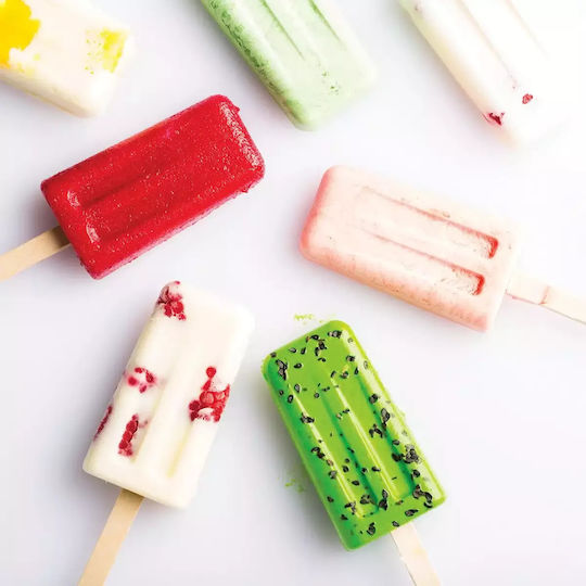 Silikomart Форма за сладкарство Сладолед / Ice Lolly от Силикон 3.7x7x18см
