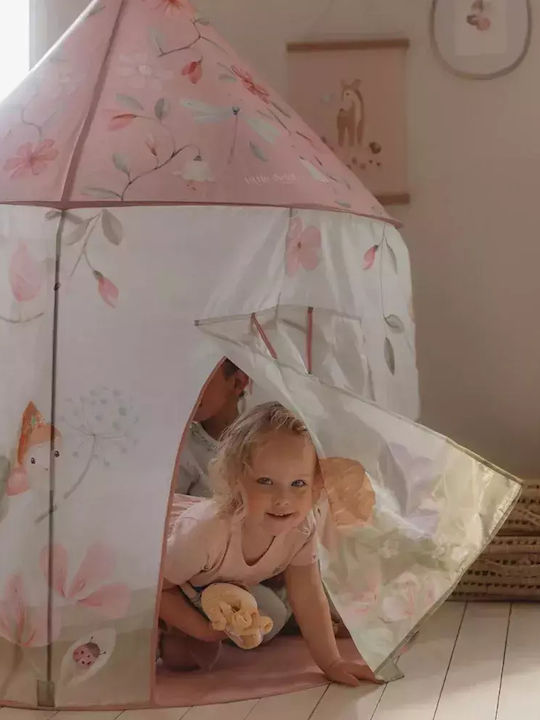 Little Dutch Παιδική Σκηνή Κάστρο Fairy Garden Ροζ για 2 χρονών και άνω