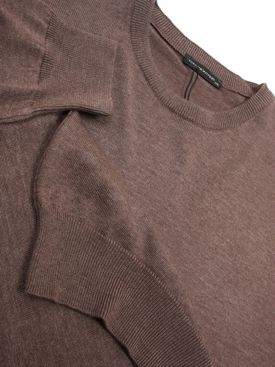 Langarmbluse Beige
