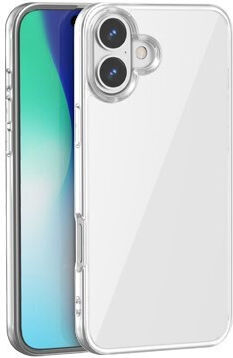 XO K04 Umschlag Rückseite Silikon Mehrfarbige (iPhone 16 Plus, iPhone 15 Plus)