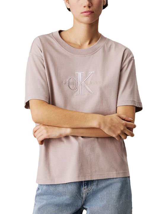 Calvin Klein T-Shirt Beige J20J224798-PAN