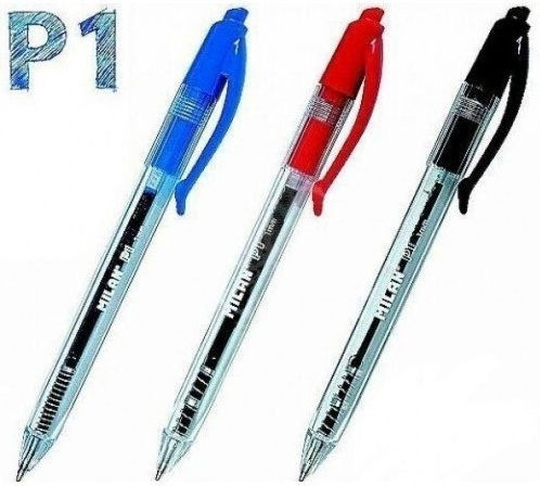 Button Pen P1 Red Milan 8411574000839