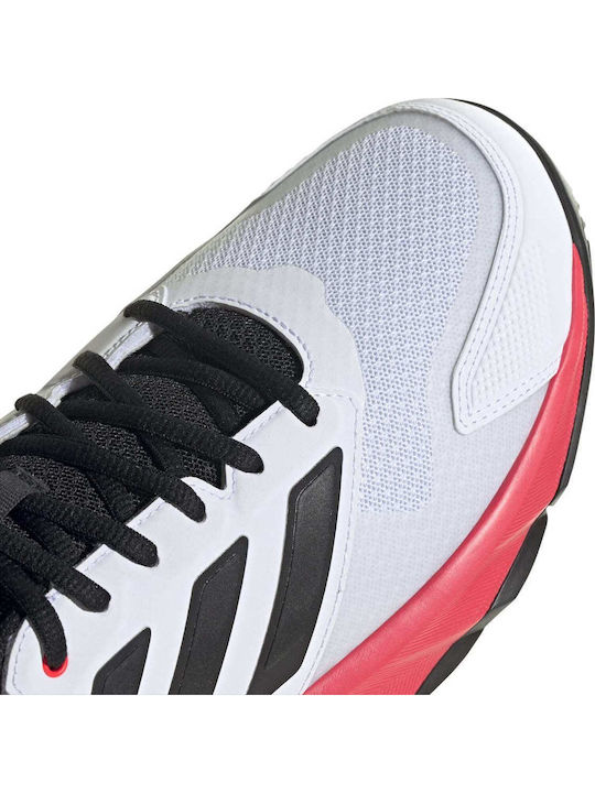 adidas Courtjam Control 3 Ftwr Men's Tennis Shoes for Clay Courts White