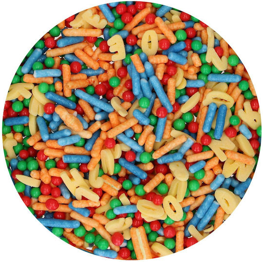 Funcakes Sprinkle Medley Alphabet Letters 65g