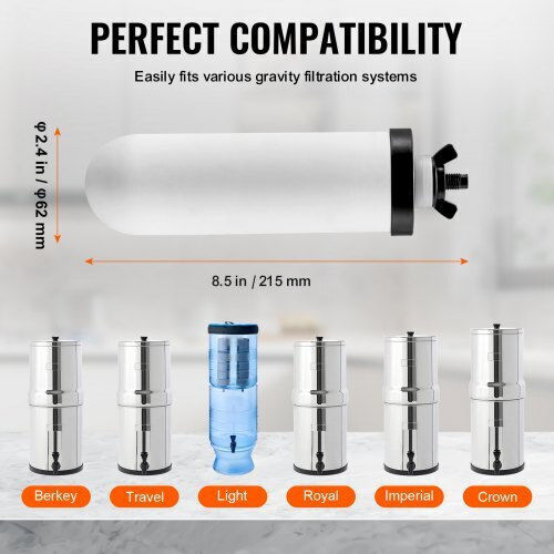 Set de Sistem de Filtrare a Apei prin Gravitație de Înlocuire Vevor 2 Zllsthxhxttcbvcd7v0