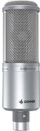 Donner DC20 Microphone in Silver Color