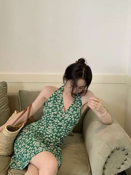 Mini Kleid Grün