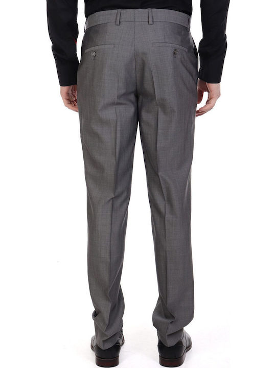 Guabello 1815 Men's Winter Suit Slim Fit Grey