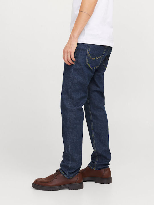 Men's Jeans Pants Elastic with Slim Fit Blue