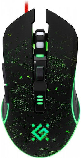 Defender Draglen GM-907 RGB Gaming Ποντίκι 7200 DPI Μαύρο