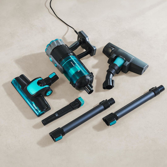 Cecotec Conga 700 PowerHead Ηλεκτρική Σκούπα Stick 615W Μπλε