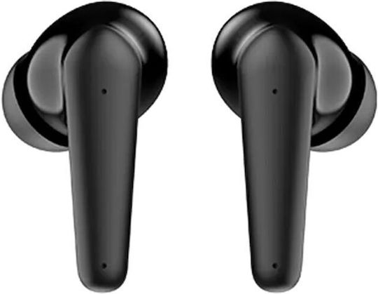 Denver TWE-48 In-ear Bluetooth Handsfree Ακουστικά με Θήκη Φόρτισης Μαύρα