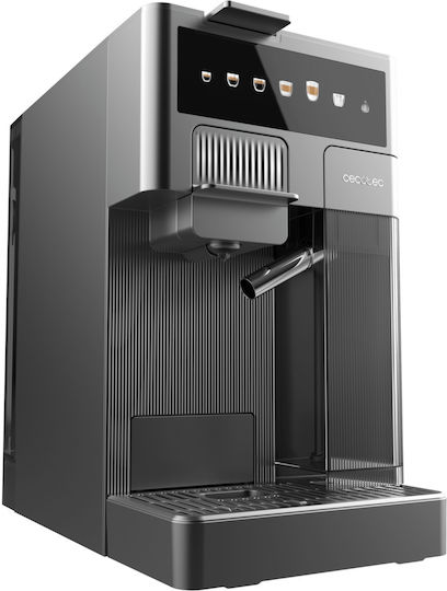 Cecotec FreeStyle Latte T Αυτόματη Μηχανή Espresso Πίεσης 20bar για Cappuccino Μαύρη