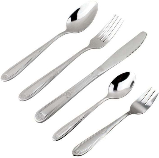 Set Tacâmuri Ek-184 Ss În Cutie de Lemn 72 Bucăți