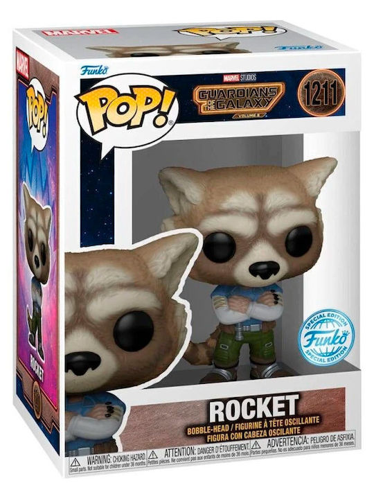 Funko Pop! Bobble-Head Movies: Guardians of the Galaxy - Rocket 1211 Special Edition