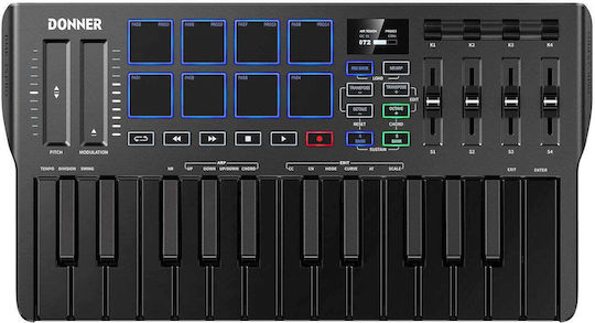 Donner Midi Controller Black