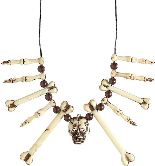 Bones Carnival Necklace for Halloween