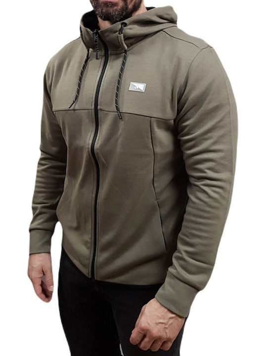 Jack & Jones Smokey Olive, Khaki with Hood