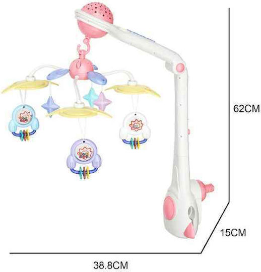 Pendant Toy for Cot with Music and Rotation for 0++ Months