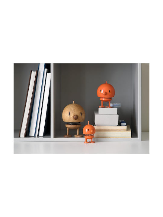 Hoptimist Bumble Dekorative Figur Abs Klein Orange
