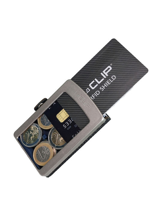 Комплект Кожен Мъжки Портфейл с RFID Черен
