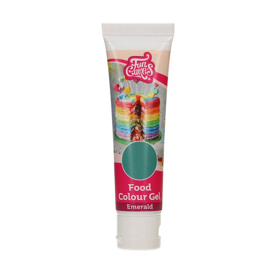 Fun Cakes Χρώμα Ζαχαροπλαστικής σε Μορφή Gel Πράσινο 30gr Σωληνάριο