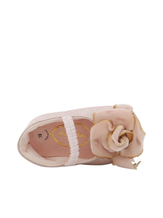 Monnalisa Baby Moccasins Pink