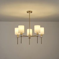 Eurolamp Timeless Copper Ceiling Light for 5 E14 Bulbs 68x68x72cm