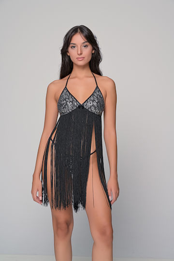 Milena by Paris Sexy Σετ Εσωρούχων Μαύρο