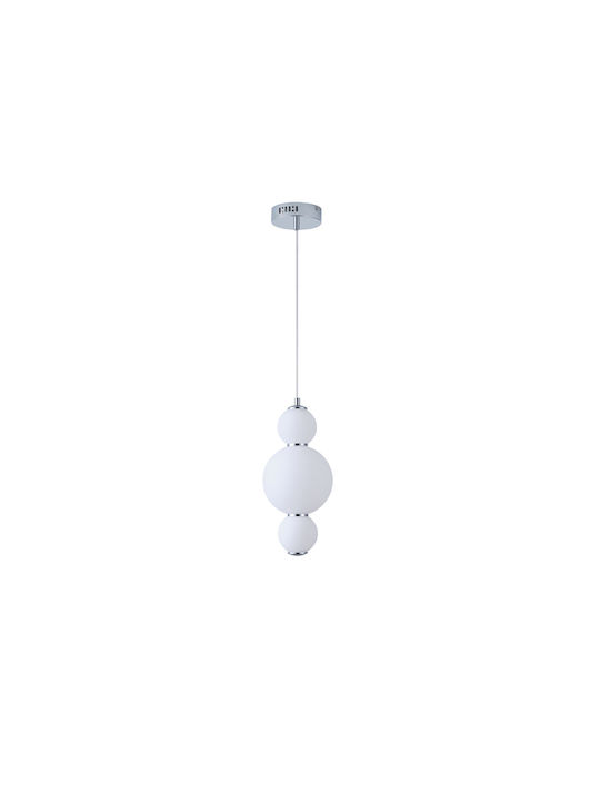Eurolamp Blossom Pendant Light White 17.5x17.5x194cm