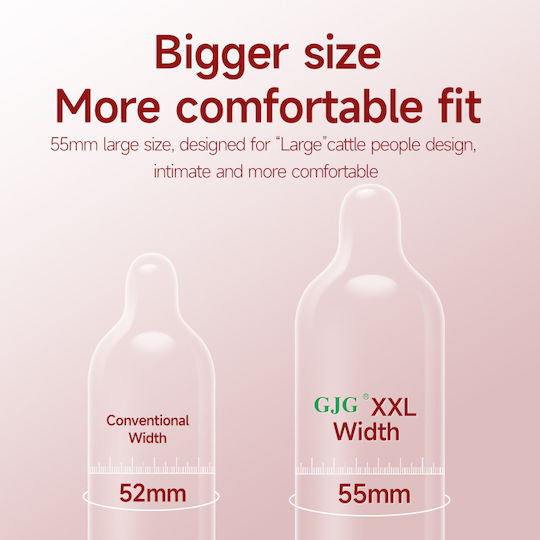 Condoms 10pcs For Large Sizes Thin For Natural Feeling Natural