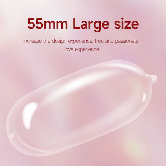 Condoms 10pcs For Large Sizes Thin For Natural Feeling Natural