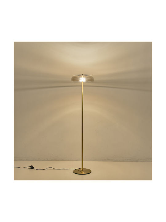 Eurolamp Lobby LED Φωτιστικό Δαπέδου Υ135xΜ30εκ. με Θερμό Λευκό Φως 960lm