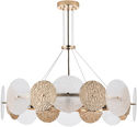 Eurolamp Lumini Suspendate Auriu Pentru 8 Lumini E14 70x70cm