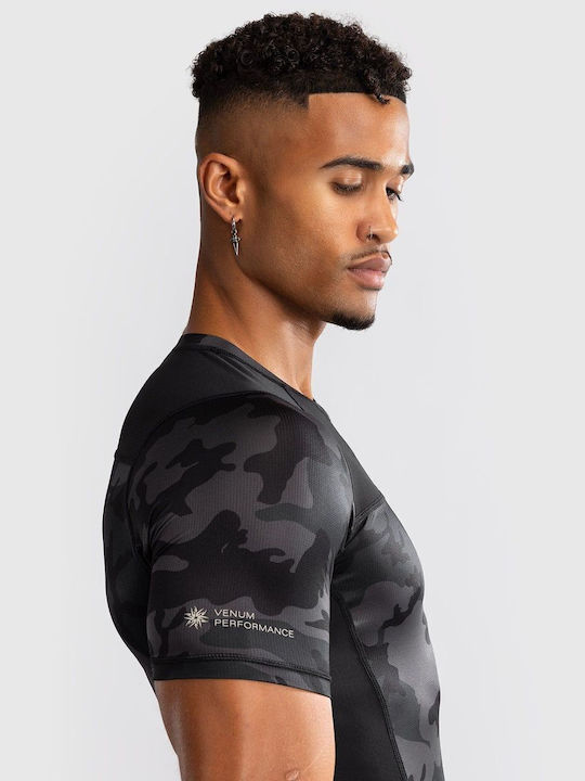 Venum G-fit Short Sleeve Shirt VENUM-05007-543 for Jiu-Jitsu / MMA Black