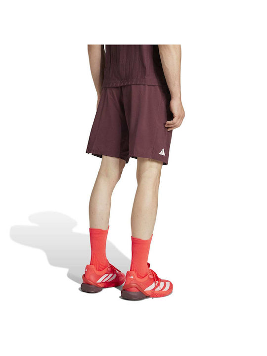 adidas Men's Athletic Shorts Aurora Ruby