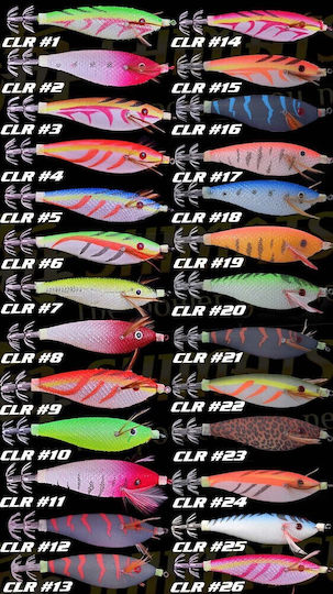 Shimatsu Lq3085 Cobra Squid Jig Classic Pink-2.5