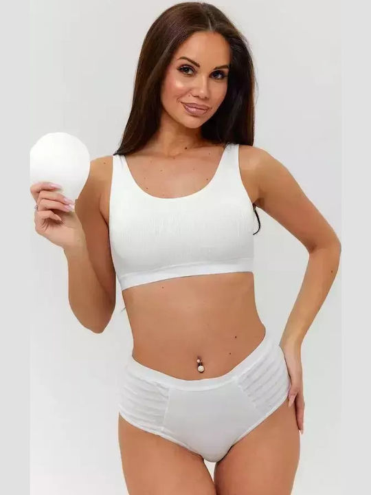 Femei Sutien sport Ecru