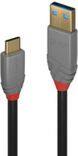 Lindy USB 2.0 Cable USB-C Male - USB-C 15W PD Black 3m