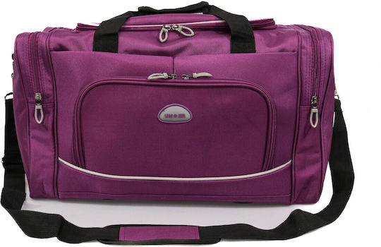 Lamonza Toro Reisetasche Lila Stoff L50xB23xH29cm