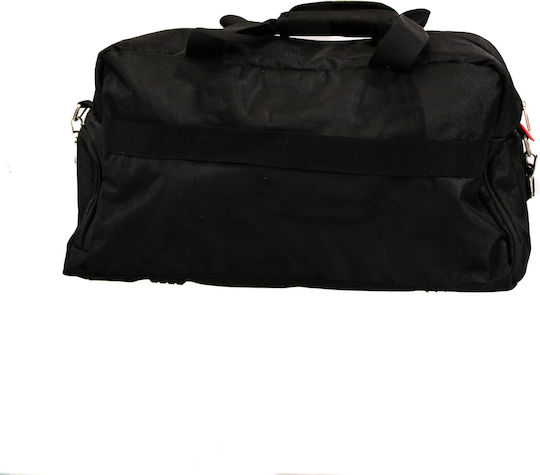 Lamonza Smiley Reisetasche Schwarz Stoff L49xB24xH27cm