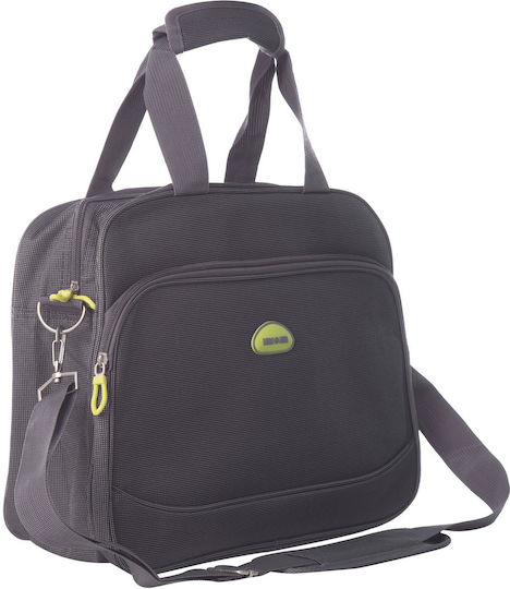 Lamonza Trip Geantă de voiaj Înapoi 15lt Gri Textil L37xW14xH29cm