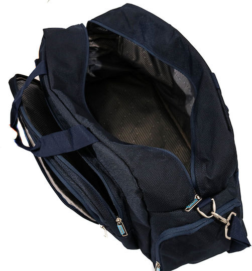 Lamonza Ultralight Geantă de voiaj Albastru marin Textil L49xW24xH27cm
