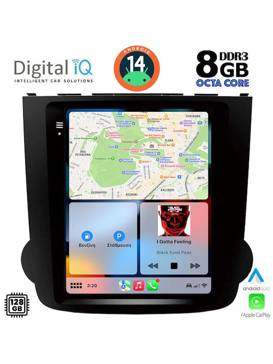 Digital IQ Sistem Audio Auto pentru Honda CR-V - Comerț electronic 2007-2012 (Bluetooth/USB/AUX/WiFi/GPS/Apple-Carplay/Android-Auto) cu Ecran Tactil 9.7"