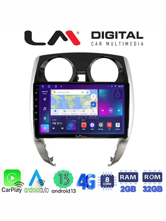 LM Digital Car Audio System for Kia Picanto Nissan Note 2013-2019 (Bluetooth/USB/AUX/WiFi/GPS) with Screen 9"